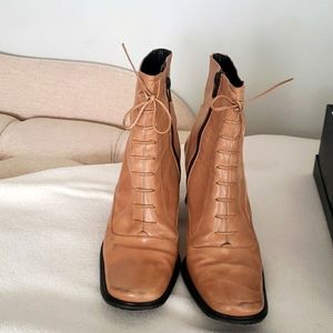 Tan Booties